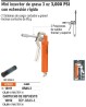 Mini inyector de grasa 3 oz, 3000 PSI, Truper