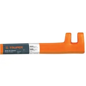 Grifa de dos bocas de 5/8 y 1/2', Truper