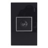 Placa con Dimmer Tiffany Cristal 9791 Adir