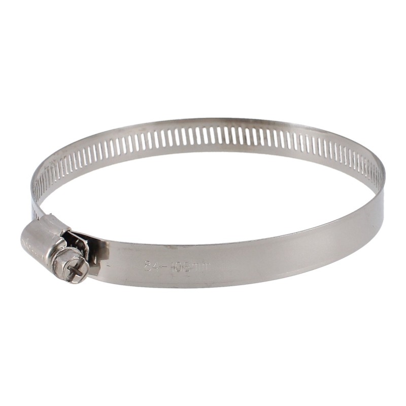 Abrazadera sin fin 3 5/16"-4 1/4" de acero inoxidable 60 7878 Sanelec