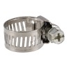 Abrazadera sin fin 1/2"-3/4" de acero inoxidable 6 7867 Sanelec