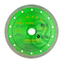 Disco para corte de piedra 7" 777094 Cinasa