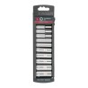Juego de 10 dados largos cuadro 1/4' std, Truper