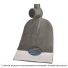 Azadón oreja y martillo No. 1 de 2.6 lb, sin mango, TRUPER