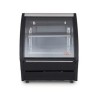 VITRINA EXHIBIDORA VIDRIO PLANO NEGRA DRD3-N