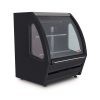 VITRINA EXHIBIDORA VIDRIO PLANO NEGRA DRD3-N
