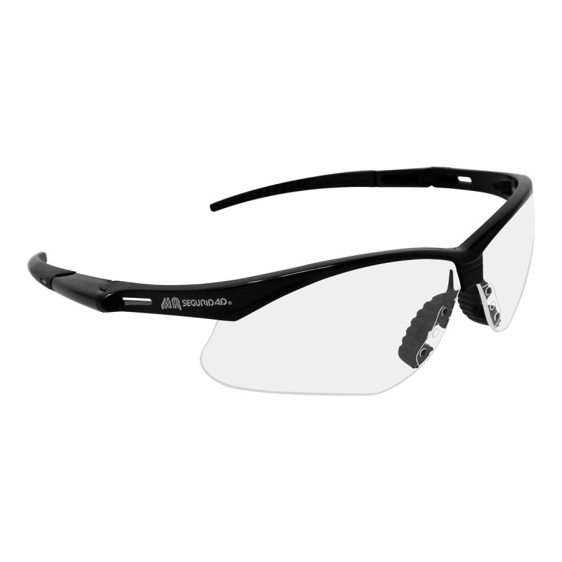 Lentes de seguridad negros / transparentes Super Rodium SV1005 NCR MR Seguridad