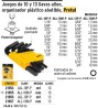 Juego 10 llaves allen std punta hex con organizador, PRETUL