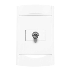 Placa con conector para televisor 4274 Sanelec