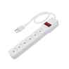 Multicontacto con 6 entradas 8621 Sanelec