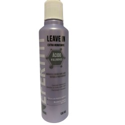 Línea ácido hialurónico leave in spray repara puntas abiertas, controla el frizz 130ml - Nefertiti