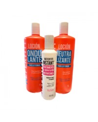 Loción Neutralizante y Ondulante Cabello teñido + tratamiento Instant - Nefertiti