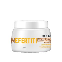 Línea coco mascarilla para Cabello Teñido 350g - Nefertiti