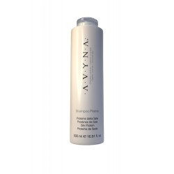 Platino Shampoo elimina los reflejos amarillos de los cabellos canosos, rubios y platinados 500ml - AVYNA