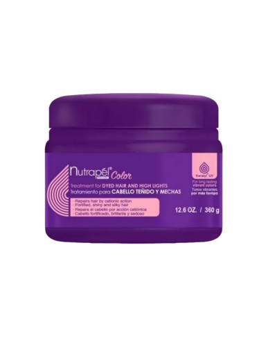 Tratamiento para cabello teñido y mechas 360g - Nutrapél