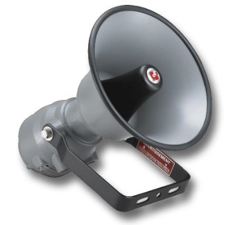altavoz amplificado federal signal 302x120240 a prueba de explosiones 30 w y 120240 vcacc