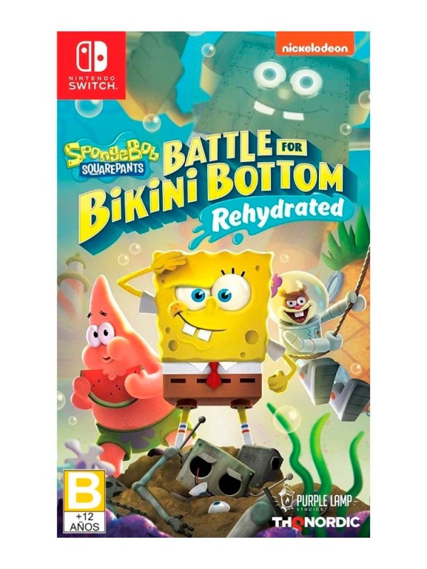 SPONGEBOB BATTLE FOR BIKINI BOTTOM REHYDRATED SWITCH