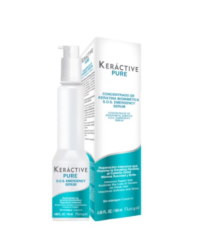 Pure keratina biomimetica para cabello sin enjuague 144ml-Nutrapel