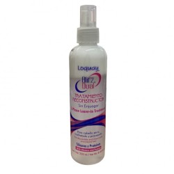 Tratamiento reconstructor contra cabello seco, maltratado y procesado, dos fases 250ml - Loquay
