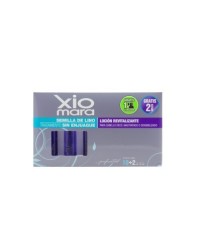 Ampolletas semilla de Lino cabello maltratado, seco o sensibilizado 12*10ml - Xiomara