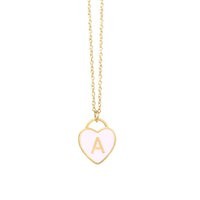 Dije Inicial Pink Letter