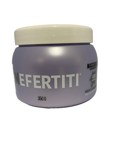 Línea ácido hialurónico mascarilla hidrata y sella las puntas, restructura el cuero cabelludo 350g - Nefertiti
