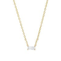 Dije de mini Baguette blanco