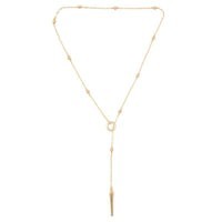 Collar cruzado con Spike