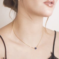 Mini dije Cuarzo azul