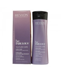 Be Fabulous curly shampoo para el cuidado diario del cabello rizado y ondulado 250ml- Revlon