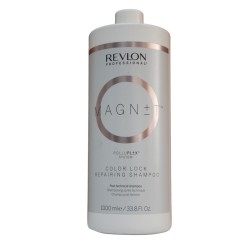 Magnet Color Lock Repairing Shampoo protege contra los efectos negativos de la mala calidad del agua 1l- Revlon