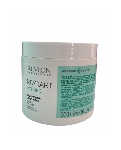 RESTART Volume Mascarilla Ligera en Gel previene la rotura, más suave y brillante 500ml - Revlon