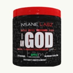 Comprar Insane Labz I am God 25 Serv Fruit Punch