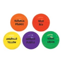 ESFERAS LOS COLORES (ESPAÑOL-INGLES)