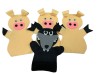 SET DE GUIÑOLES CUENTOS LOS TRES CERDITOS
