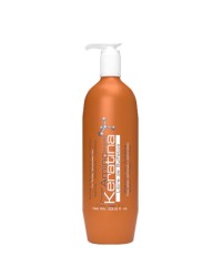 Shampoo Amino keratin ideal para cabello desfibrado y deshidratado, libre de sulfatos 1L - Loquay