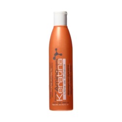 Shampoo Amino keratin ideal para cabello desfibrado y deshidratado, libre de sulfatos 250ml - Loquay