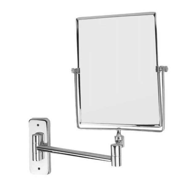 Espejo Facial Rectangular Cromo Metalflu 60040
