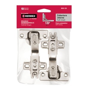 BISAGRA BIDIMENSIONAL 135° *HERMEX*