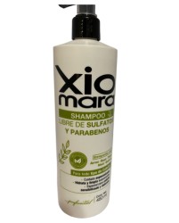 Shampoo libre de sulfatos y parabenos limpia profundamente protege el cabello teñido 450ml - Xiomara