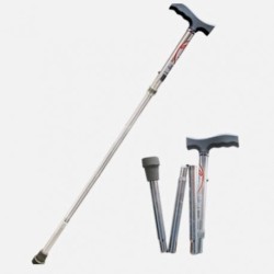 BASTON PLEGABLE CON PUÑO EN T