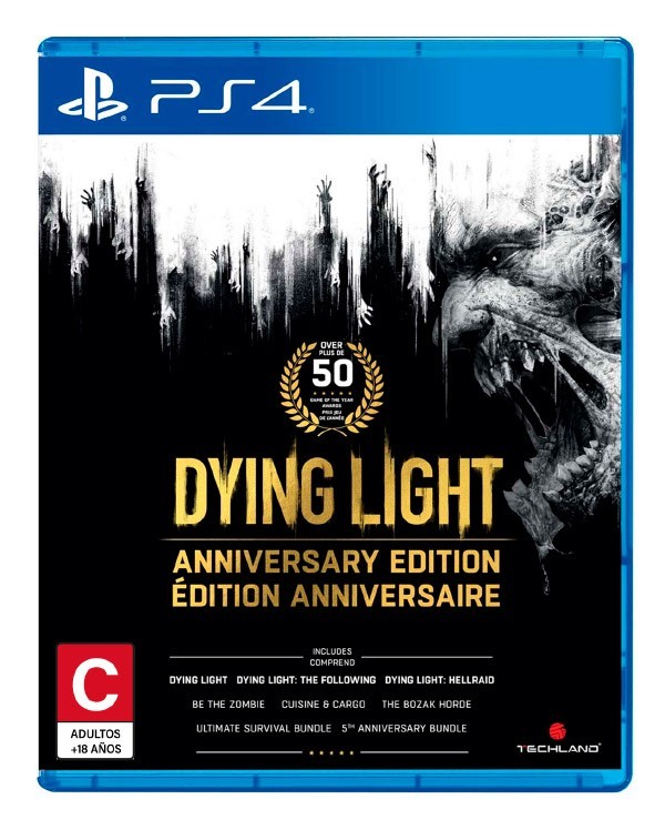 DYING LIGHT ANNIVERSARY EDITION PS4