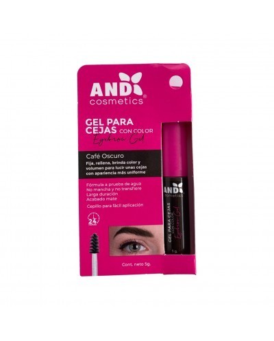 Gel para cejas cafe oscuro 5g - By Apple AND