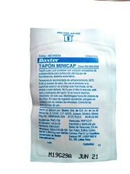 TAPÓN PARA BOLSA DE DIÁLISIS