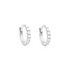 Arracada Tiny con zirconia silver
