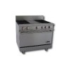 Estufa con 4 quemadores, horno y plancha de 1 pie CG-41P