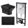 Kit Tanque Oculto A101, Taza Suspendida WC002N y Pulsador M278 Tecnobath-Alcaplast PWCS25-SADRO