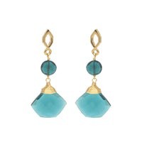 Aretes Ella Teal