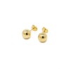 Aretes bola de chapa