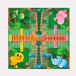 TAPETE PARCHIS 150X150 CM